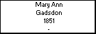 Mary Ann Gadsdon
