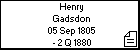 Henry Gadsdon