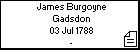 James Burgoyne Gadsdon