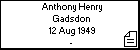 Anthony Henry Gadsdon