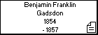 Benjamin Franklin Gadsdon