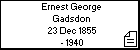 Ernest George Gadsdon