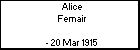 Alice Femair