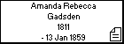 Amanda Rebecca Gadsden