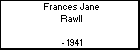 Frances Jane Rawll