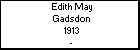 Edith May Gadsdon