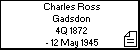 Charles Ross Gadsdon