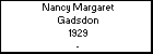 Nancy Margaret Gadsdon