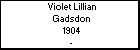 Violet Lillian Gadsdon