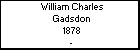 William Charles Gadsdon