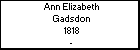 Ann Elizabeth Gadsdon