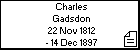 Charles Gadsdon