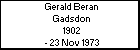Gerald Beran Gadsdon