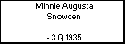 Minnie Augusta Snowden