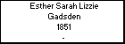 Esther Sarah Lizzie Gadsden