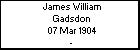 James William Gadsdon