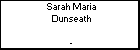 Sarah Maria Dunseath