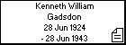 Kenneth William Gadsdon
