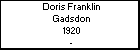 Doris Franklin Gadsdon