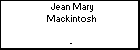 Jean Mary Mackintosh