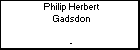 Philip Herbert Gadsdon