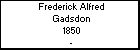 Frederick Alfred Gadsdon