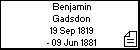 Benjamin Gadsdon