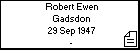 Robert Ewen Gadsdon