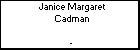 Janice Margaret Cadman