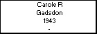Carole R Gadsdon