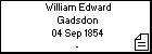 William Edward Gadsdon