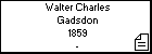 Walter Charles Gadsdon