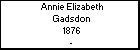 Annie Elizabeth Gadsdon