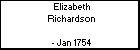 Elizabeth Richardson