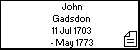 John Gadsdon