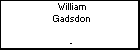 William Gadsdon
