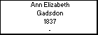 Ann Elizabeth Gadsdon