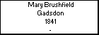 Mary Brushfield Gadsdon