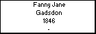 Fanny Jane Gadsdon