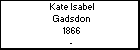 Kate Isabel Gadsdon