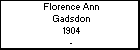 Florence Ann Gadsdon