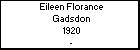 Eileen Florance Gadsdon