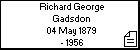 Richard George Gadsdon
